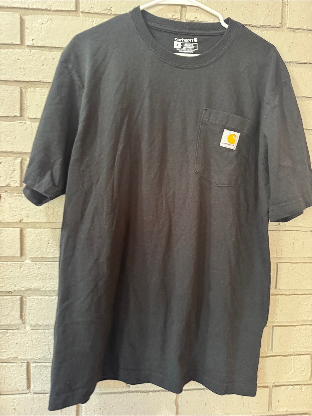 Carhartt Men’s Black Short-Sleeve Pocket Tee
